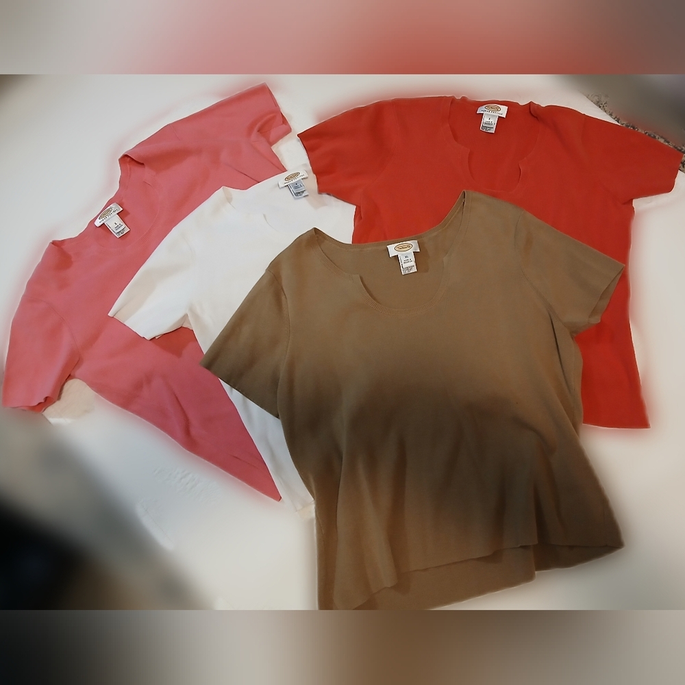 Bundle Of 4 Talbots SS Sweaters